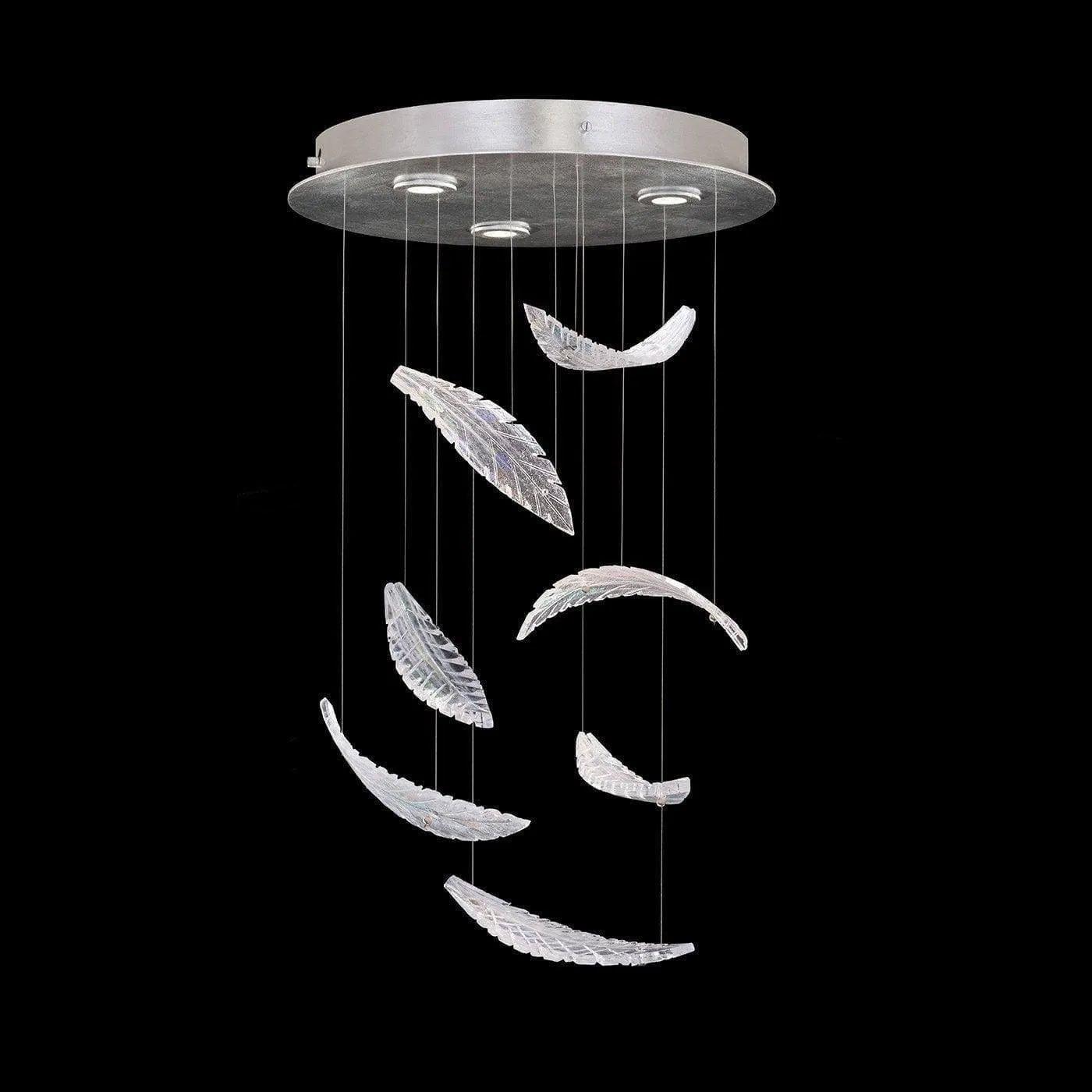 Fine Art Handcrafted Lighting - Elevate 18-Inch Three Light Pendant - 895640-111ST - Canada Light Shop