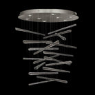 Fine Art Handcrafted Lighting - Elevate 34-Inch Eight Light Pendant - 895840-132ST - Canada Light Shop