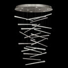 Fine Art Handcrafted Lighting - Elevate 34-Inch Eight Light Pendant - 895840-132ST - Canada Light Shop