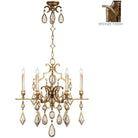 Fine Art Handcrafted Lighting - Encased Gems 29-Inch Six Light Chandelier - 718240-3ST - Canada Light Shop