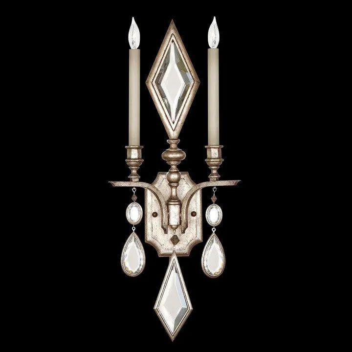 Fine Art Handcrafted Lighting - Encased Gems 29-Inch Two Light Wall Sconce - 718150-1ST - Canada Light Shop