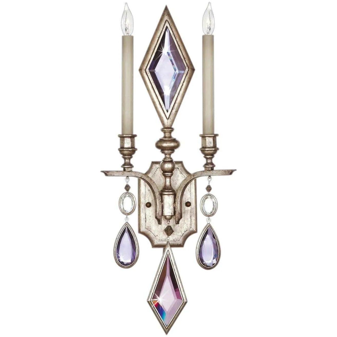 Fine Art Handcrafted Lighting - Encased Gems 29-Inch Two Light Wall Sconce - 729050-1ST - Canada Light Shop