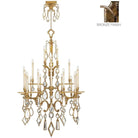 Fine Art Handcrafted Lighting - Encased Gems 53-Inch 24 Light Chandelier - 709440-3ST - Canada Light Shop