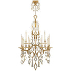 Fine Art Handcrafted Lighting - Encased Gems 53-Inch 24 Light Chandelier - 714640-3ST - Canada Light Shop