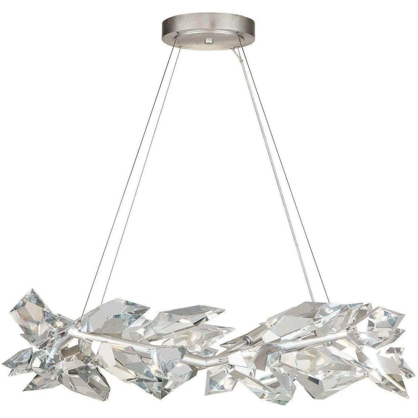 Fine Art Handcrafted Lighting - Foret 34-Inch Eight Light Pendant - 902640-1ST - Canada Light Shop