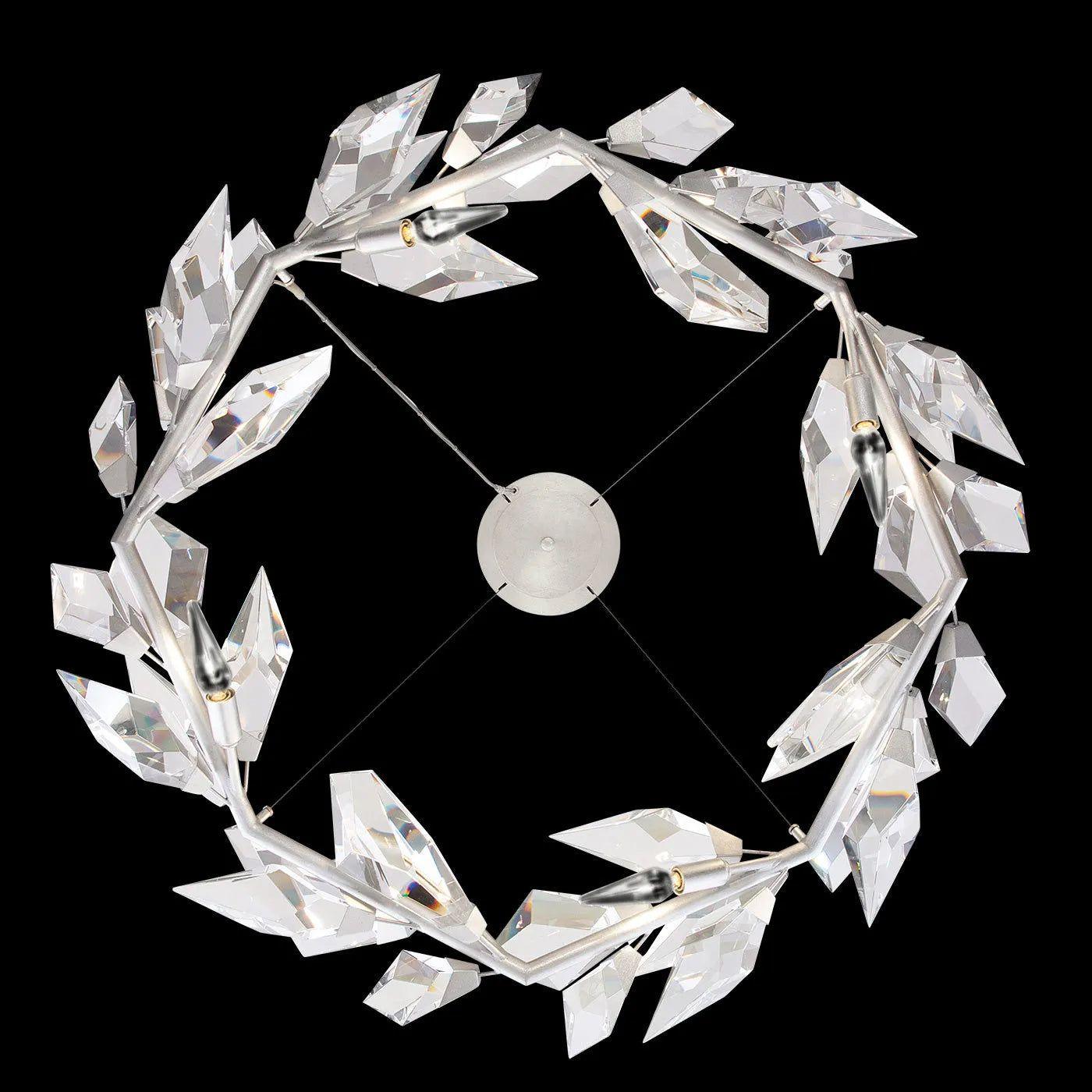 Fine Art Handcrafted Lighting - Foret 34-Inch Eight Light Pendant - 902640-1ST - Canada Light Shop