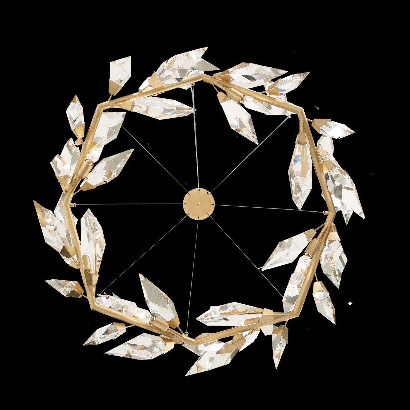 Fine Art Handcrafted Lighting - Foret 55-Inch 12 Light Pendant - 909540-1ST - Canada Light Shop