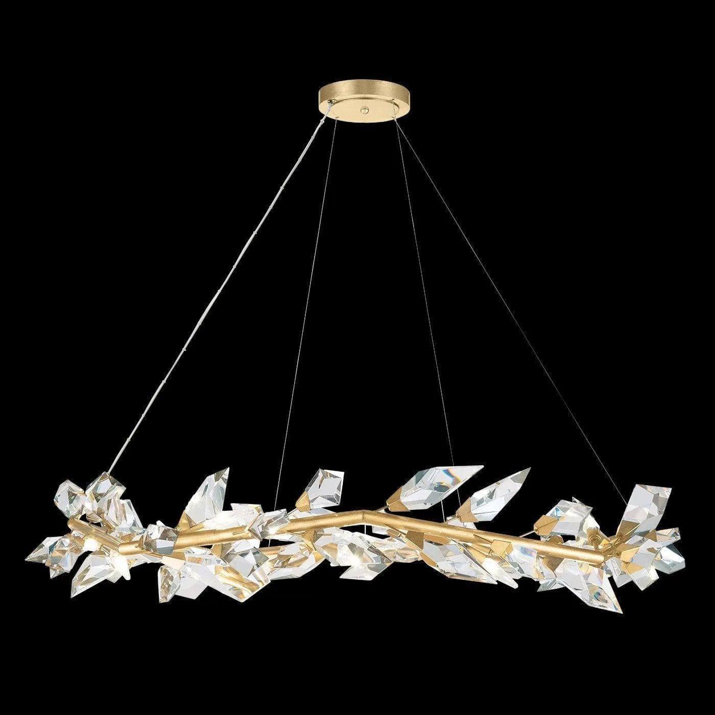 Fine Art Handcrafted Lighting - Foret 55-Inch 12 Light Pendant - 909540-2ST - Canada Light Shop