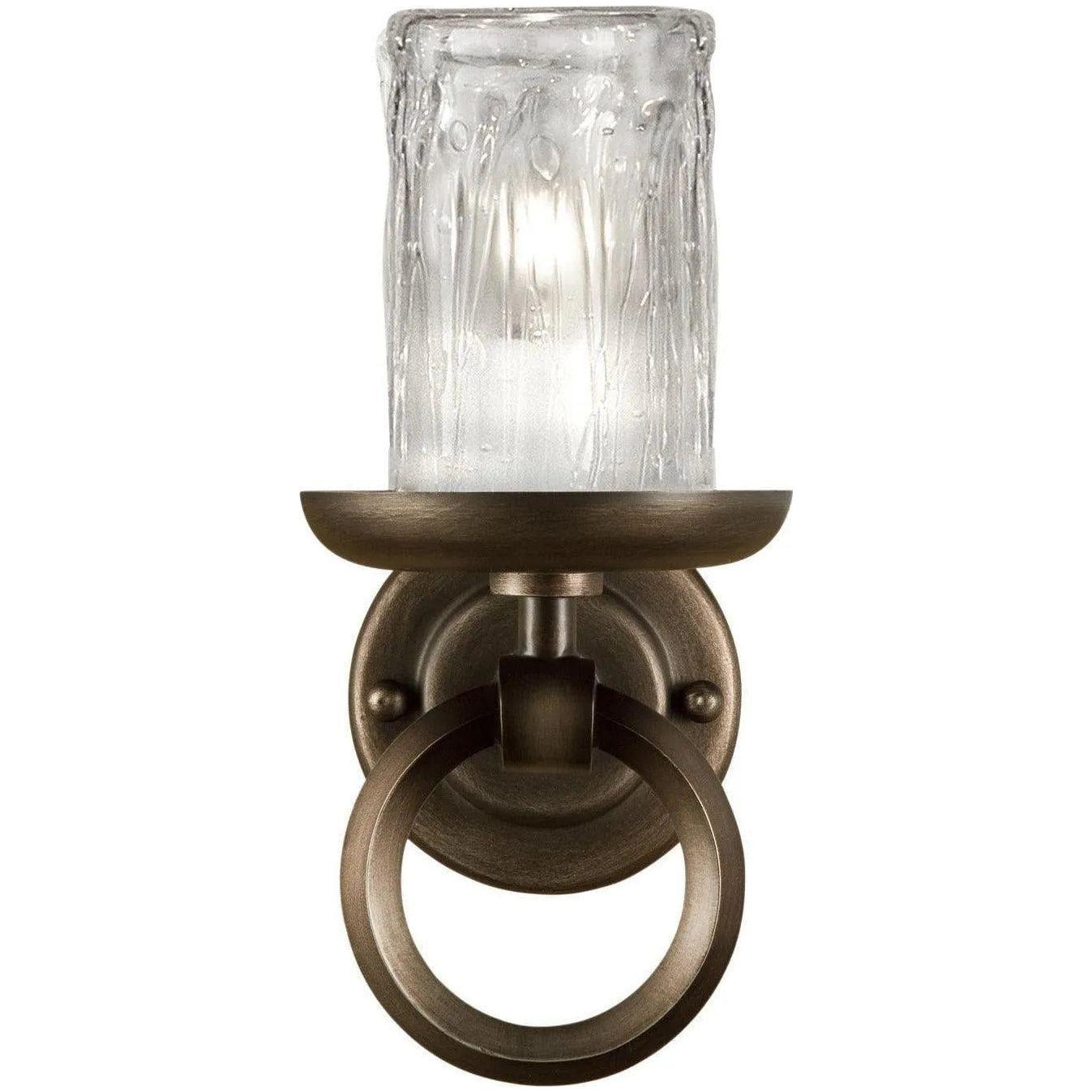Fine Art Handcrafted Lighting - Liaison 12-Inch One Light Wall Sconce - 860950ST - Canada Light Shop