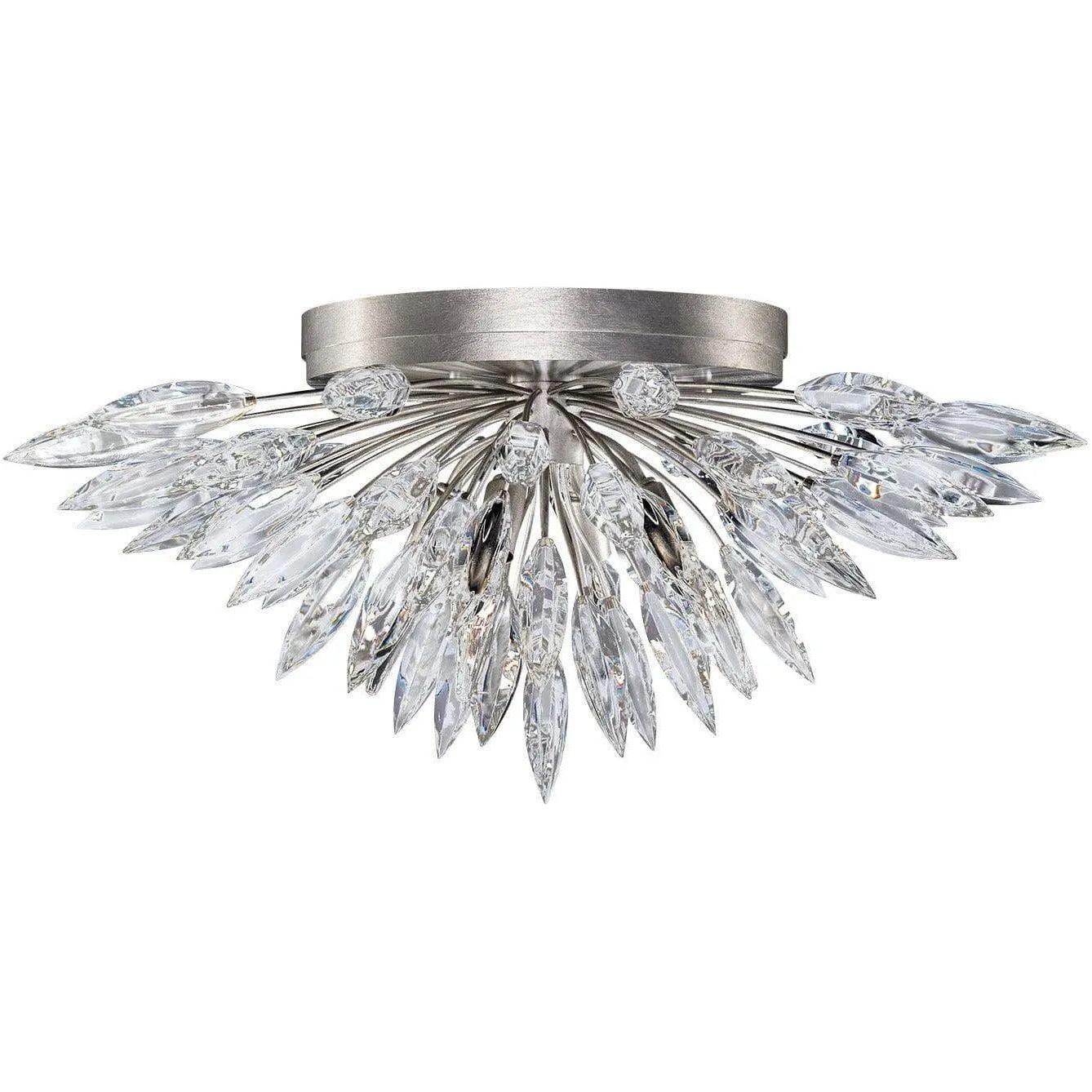 Fine Art Handcrafted Lighting - Lily Buds 26-Inch Four Light Flush Mount - 883640ST - Canada Light Shop
