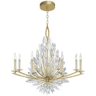 Fine Art Handcrafted Lighting - Lily Buds 41-Inch Eight Light Chandelier - 881240-1ST - Canada Light Shop