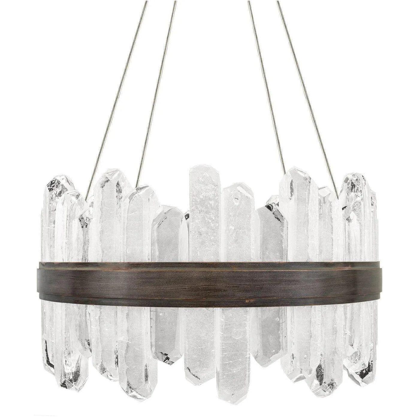 Fine Art Handcrafted Lighting - Lior 21-Inch LED Pendant - 882040-3ST - Canada Light Shop
