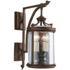 Fine Art Handcrafted Lighting - Louvre 25-Inch Four Light Outdoor Wall Mount - 538581ST - Canada Light Shop