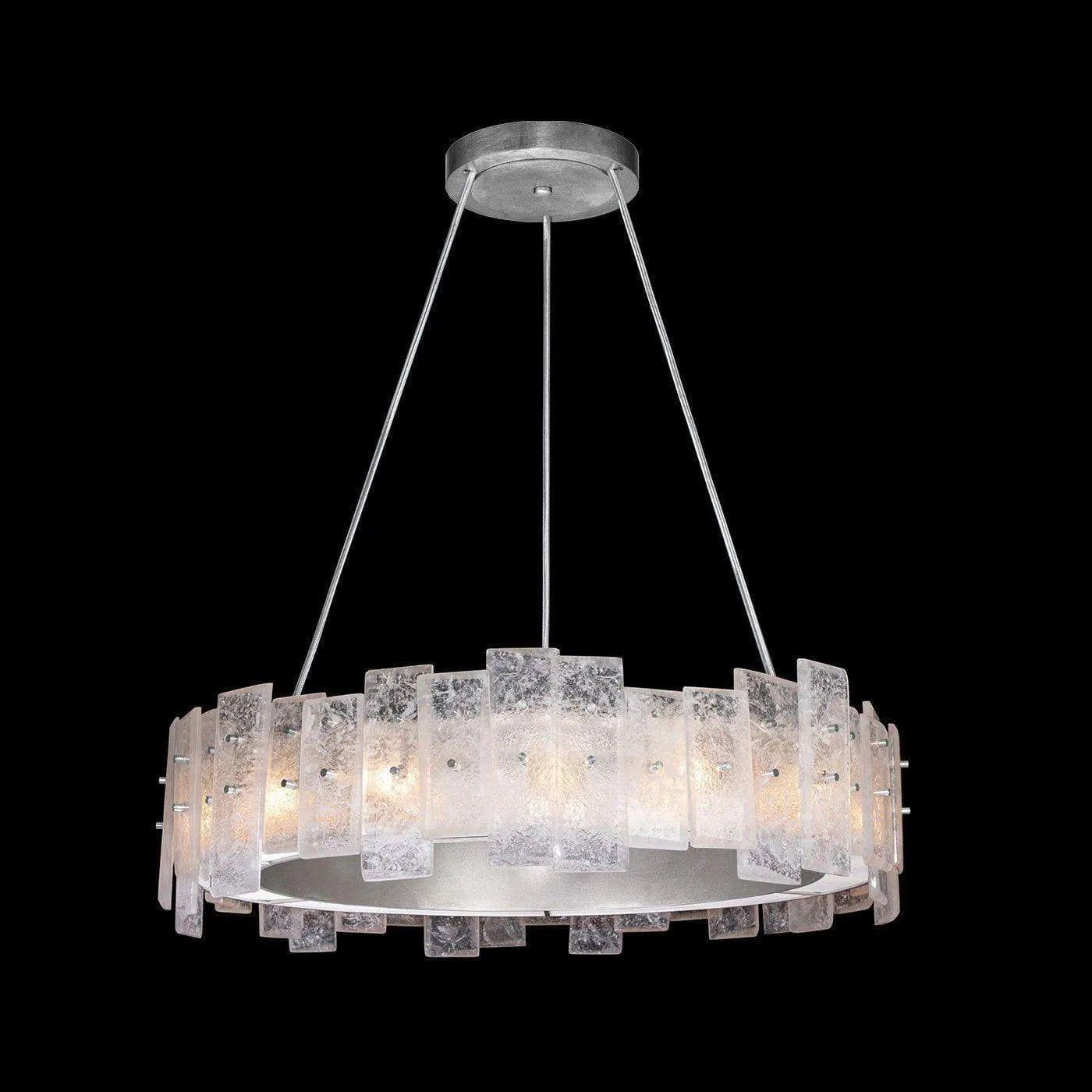 Fine Art Handcrafted Lighting - Lunea 33-Inch 15 Light Pendant - 910340-1ST - Canada Light Shop