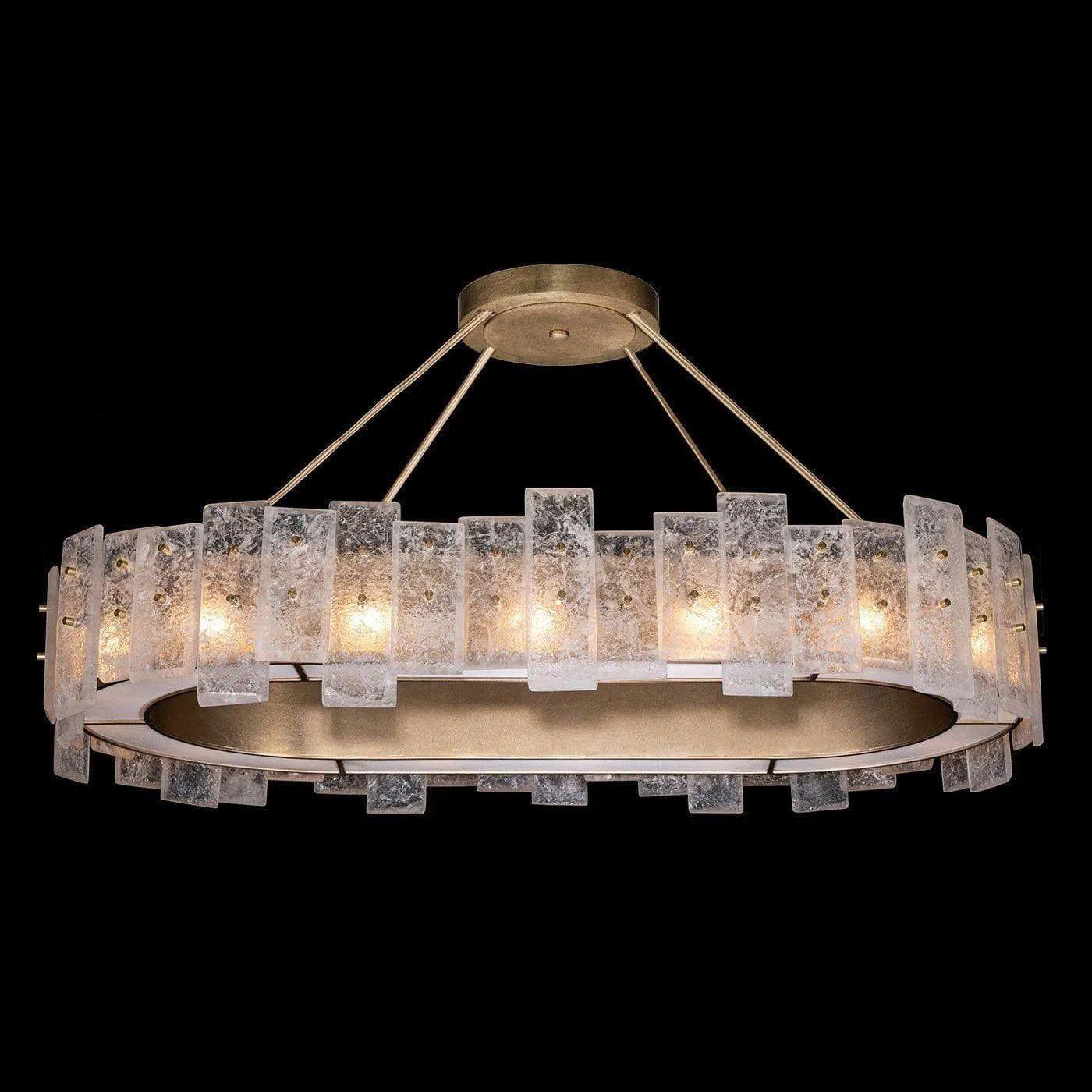 Fine Art Handcrafted Lighting - Lunea 44-Inch 16 Light Pendant - 910540-2ST - Canada Light Shop