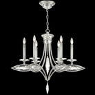 Fine Art Handcrafted Lighting - Marquise 29-Inch Six Light Chandelier - 843540-12ST - Canada Light Shop