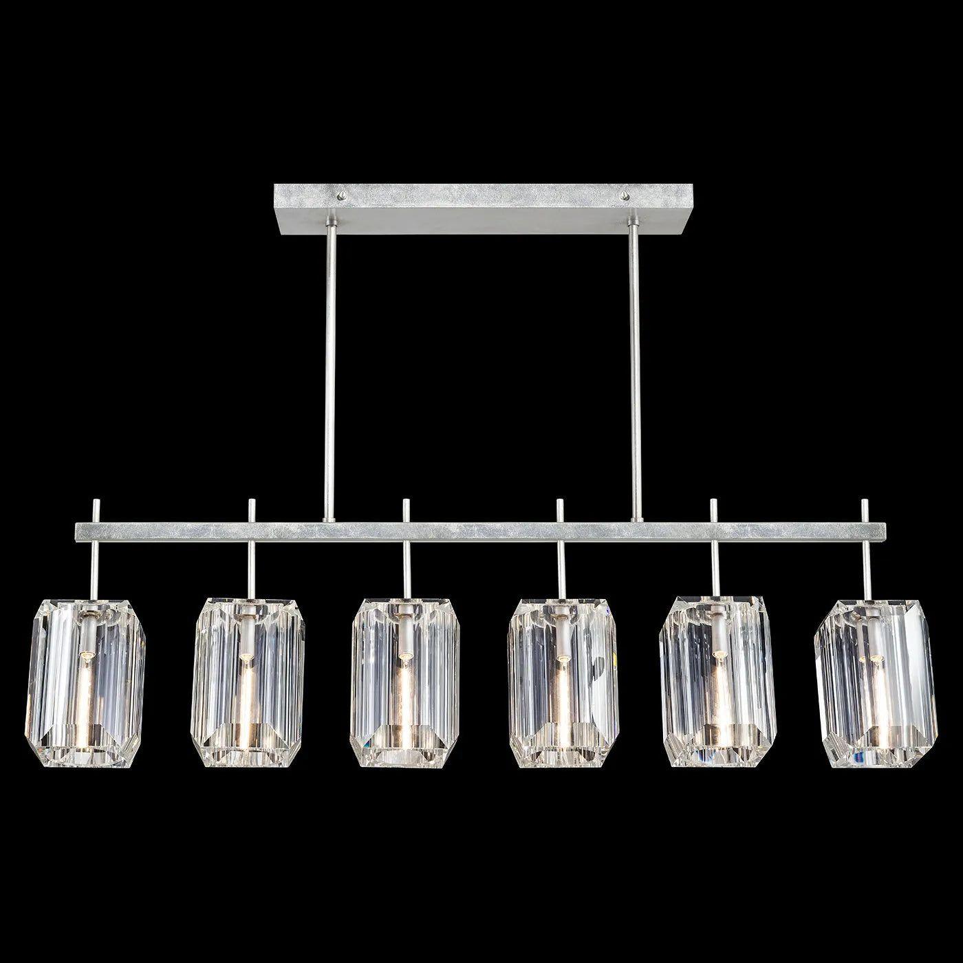 Fine Art Handcrafted Lighting - Monceau 46-Inch Six Light Chandelier - 875240-1ST - Canada Light Shop