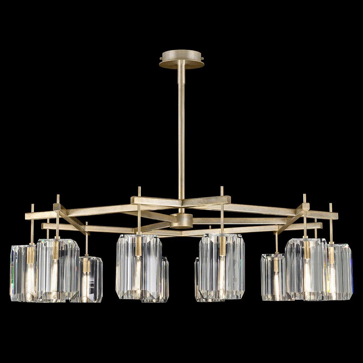 Fine Art Handcrafted Lighting - Monceau 52-Inch 12 Light Chandelier - 875140-1ST - Canada Light Shop