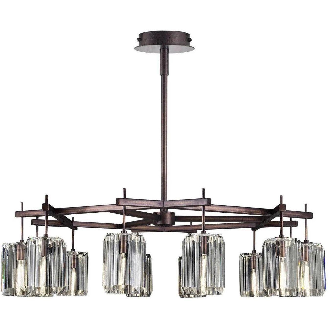 Fine Art Handcrafted Lighting - Monceau 52-Inch 12 Light Chandelier - 875140ST - Canada Light Shop
