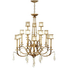 Fine Art Handcrafted Lighting - Monte Carlo 58-Inch 15 Light Chandelier - 567740ST - Canada Light Shop