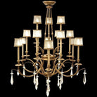Fine Art Handcrafted Lighting - Monte Carlo 58-Inch 15 Light Chandelier - 567740ST - Canada Light Shop
