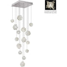 Fine Art Handcrafted Lighting - Natural Inspirations 19-Inch 15 Light Pendant - 853040-102LD - Canada Light Shop