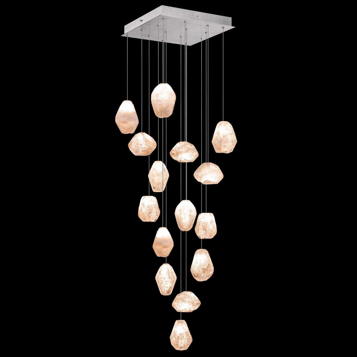 Fine Art Handcrafted Lighting - Natural Inspirations 19-Inch 15 Light Pendant - 853040-102LD - Canada Light Shop