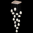 Fine Art Handcrafted Lighting - Natural Inspirations 19-Inch 15 Light Pendant - 853040-102LD - Canada Light Shop
