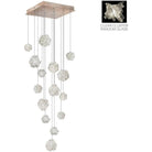 Fine Art Handcrafted Lighting - Natural Inspirations 19-Inch 15 Light Pendant - 853040-202LD - Canada Light Shop
