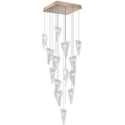 Fine Art Handcrafted Lighting - Natural Inspirations 19-Inch 15 Light Pendant - 853040-208LD - Canada Light Shop