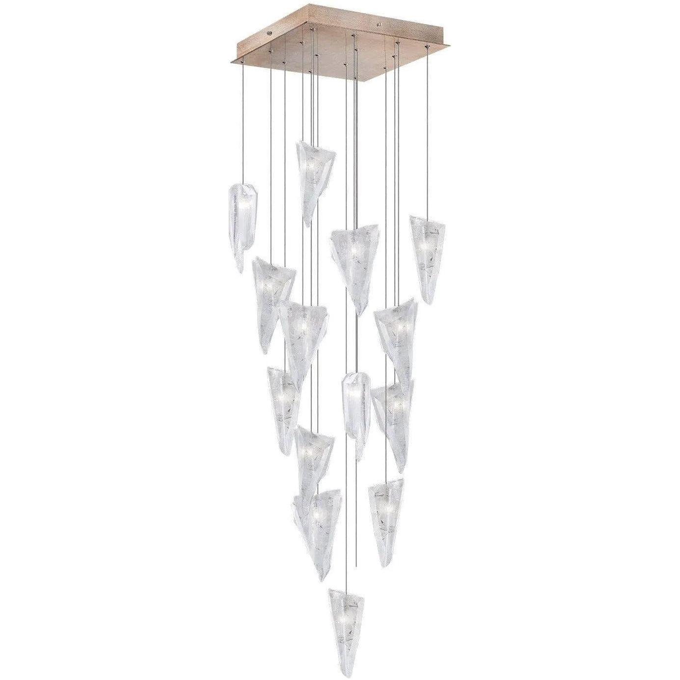 Fine Art Handcrafted Lighting - Natural Inspirations 19-Inch 15 Light Pendant - 853040-208LD - Canada Light Shop