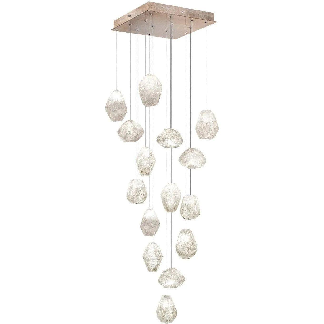 Fine Art Handcrafted Lighting - Natural Inspirations 19-Inch 15 Light Pendant - 853040-23LD - Canada Light Shop
