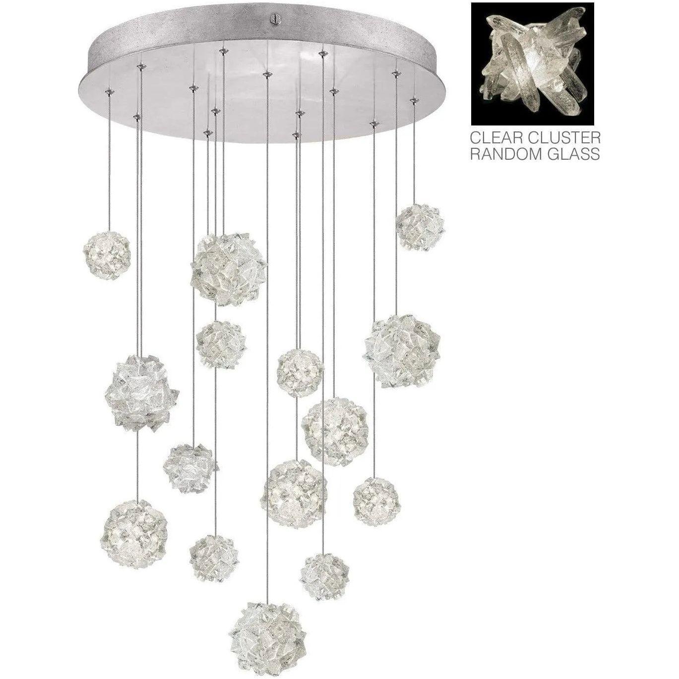 Fine Art Handcrafted Lighting - Natural Inspirations 21-Inch 15 Light Pendant - 853140-102LD - Canada Light Shop