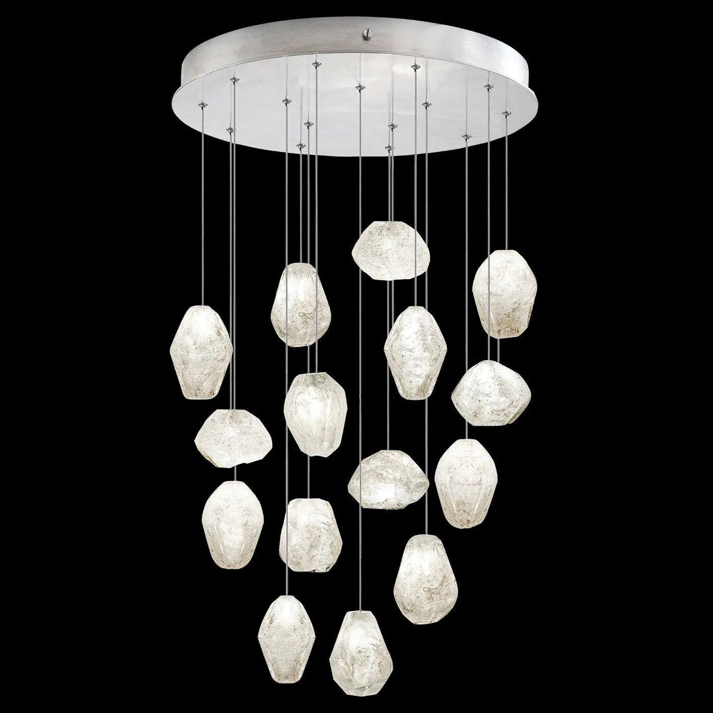 Fine Art Handcrafted Lighting - Natural Inspirations 21-Inch 15 Light Pendant - 853140-102LD - Canada Light Shop