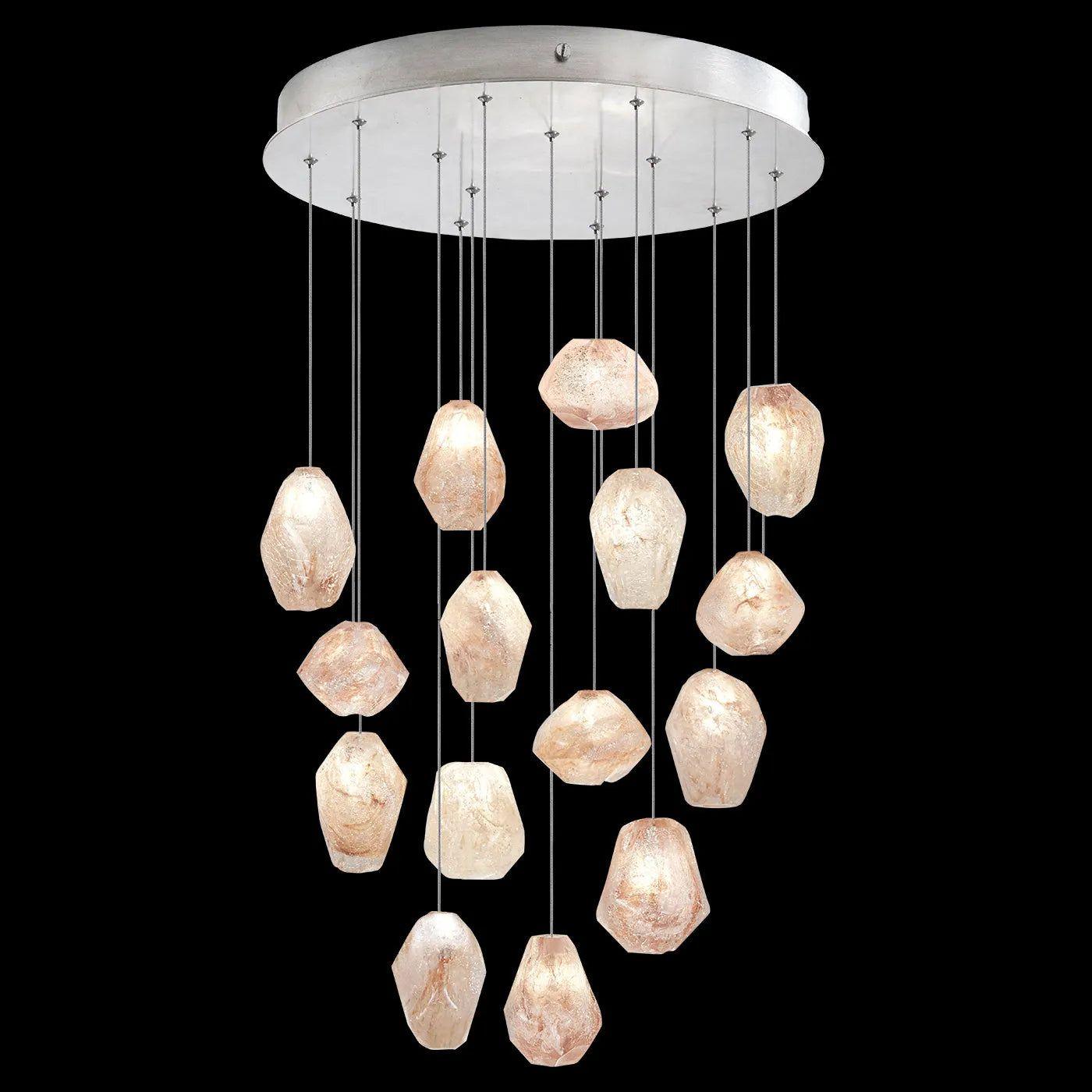 Fine Art Handcrafted Lighting - Natural Inspirations 21-Inch 15 Light Pendant - 853140-102LD - Canada Light Shop