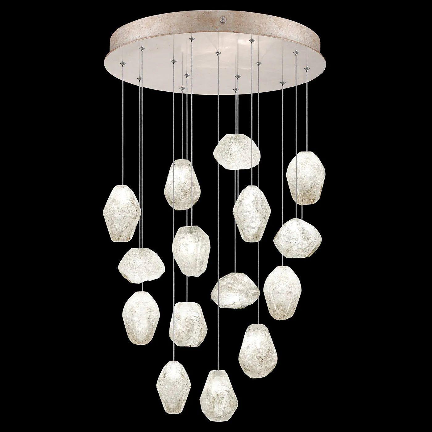 Fine Art Handcrafted Lighting - Natural Inspirations 21-Inch 15 Light Pendant - 853140-102LD - Canada Light Shop
