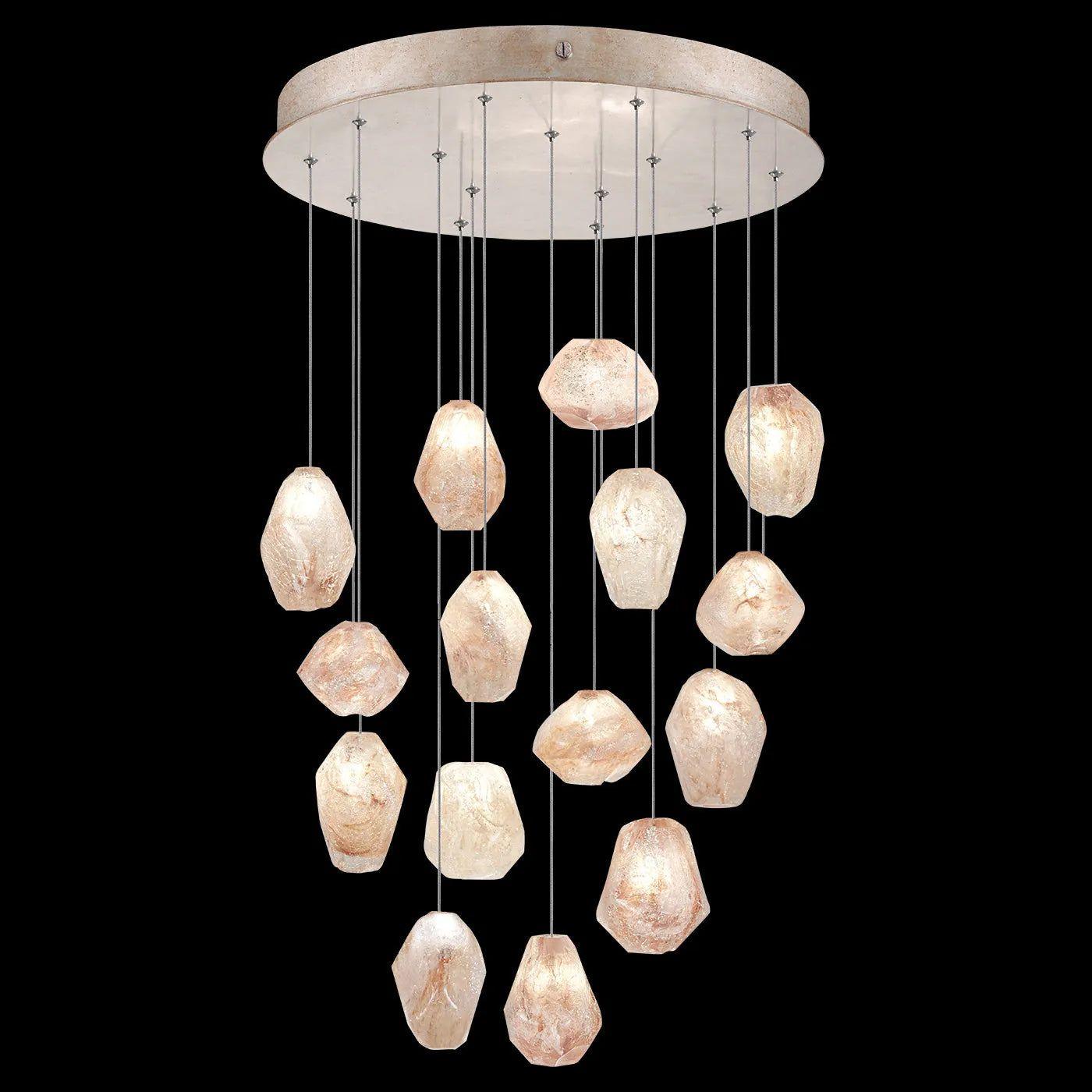 Fine Art Handcrafted Lighting - Natural Inspirations 21-Inch 15 Light Pendant - 853140-102LD - Canada Light Shop