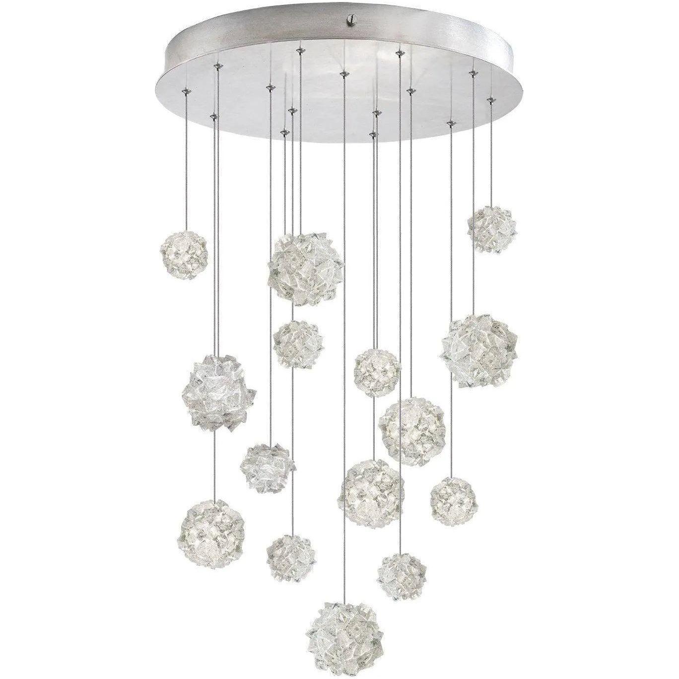 Fine Art Handcrafted Lighting - Natural Inspirations 21-Inch 15 Light Pendant - 853140-105LD - Canada Light Shop