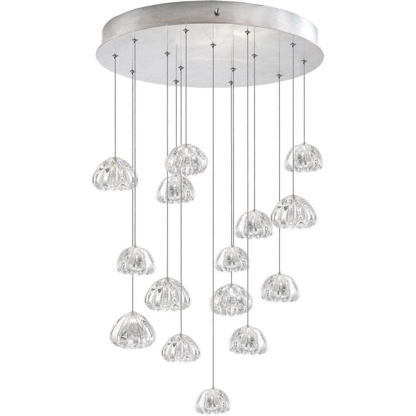 Fine Art Handcrafted Lighting - Natural Inspirations 21-Inch 15 Light Pendant - 853140-107LD - Canada Light Shop