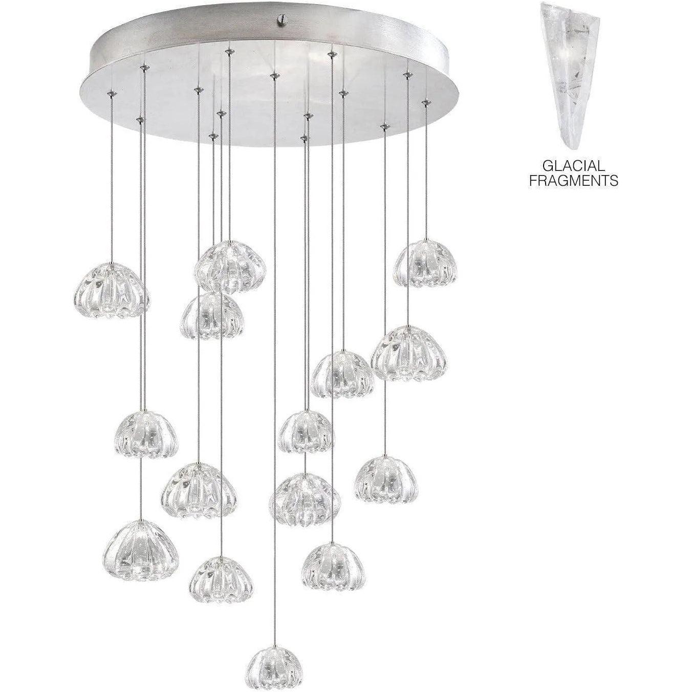 Fine Art Handcrafted Lighting - Natural Inspirations 21-Inch 15 Light Pendant - 853140-108LD - Canada Light Shop