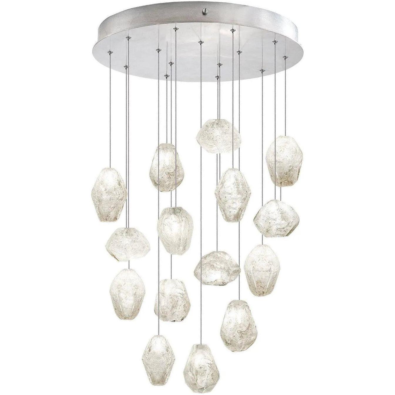 Fine Art Handcrafted Lighting - Natural Inspirations 21-Inch 15 Light Pendant - 853140-13LD - Canada Light Shop