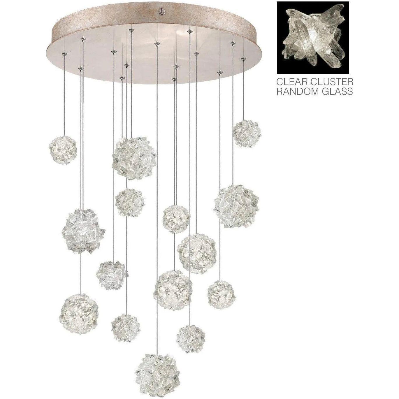 Fine Art Handcrafted Lighting - Natural Inspirations 21-Inch 15 Light Pendant - 853140-202LD - Canada Light Shop