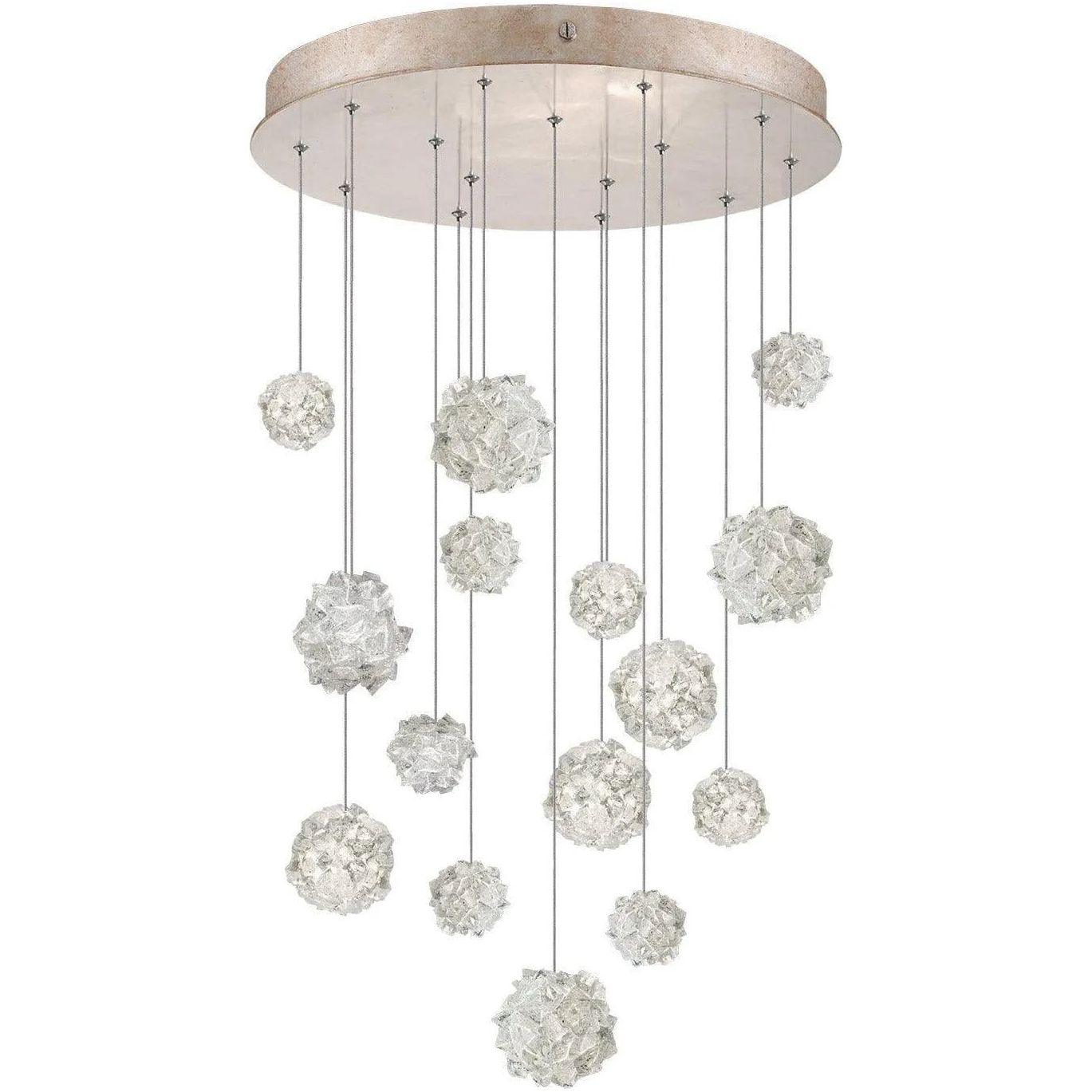Fine Art Handcrafted Lighting - Natural Inspirations 21-Inch 15 Light Pendant - 853140-205LD - Canada Light Shop