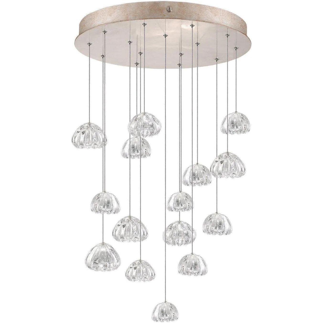Fine Art Handcrafted Lighting - Natural Inspirations 21-Inch 15 Light Pendant - 853140-207LD - Canada Light Shop