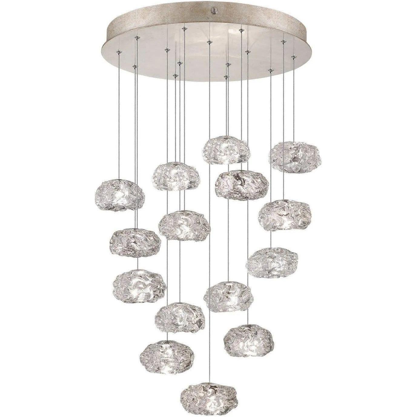 Fine Art Handcrafted Lighting - Natural Inspirations 21-Inch 15 Light Pendant - 853140-21LD - Canada Light Shop