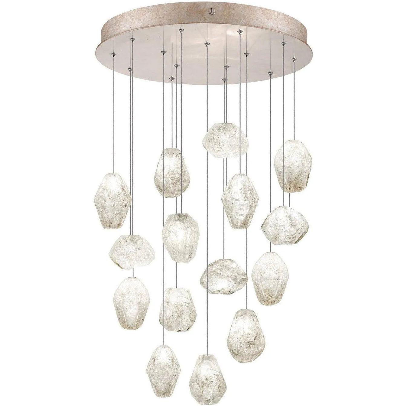 Fine Art Handcrafted Lighting - Natural Inspirations 21-Inch 15 Light Pendant - 853140-23LD - Canada Light Shop