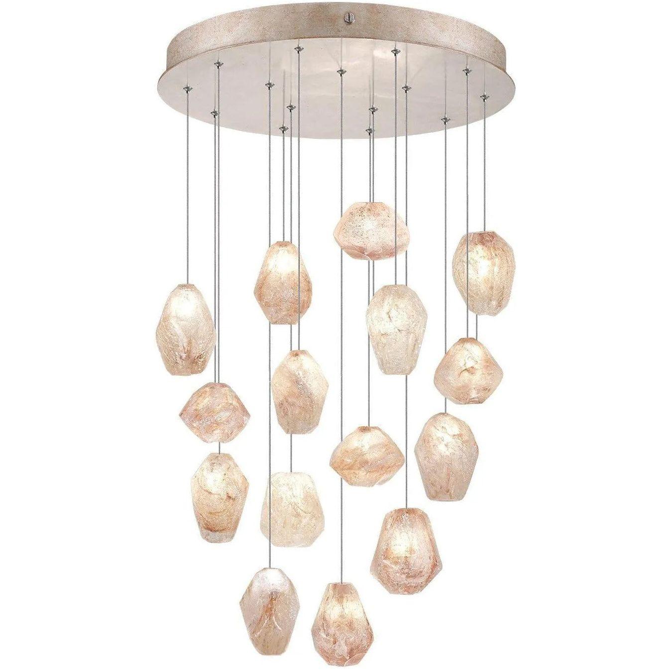 Fine Art Handcrafted Lighting - Natural Inspirations 21-Inch 15 Light Pendant - 853140-24LD - Canada Light Shop