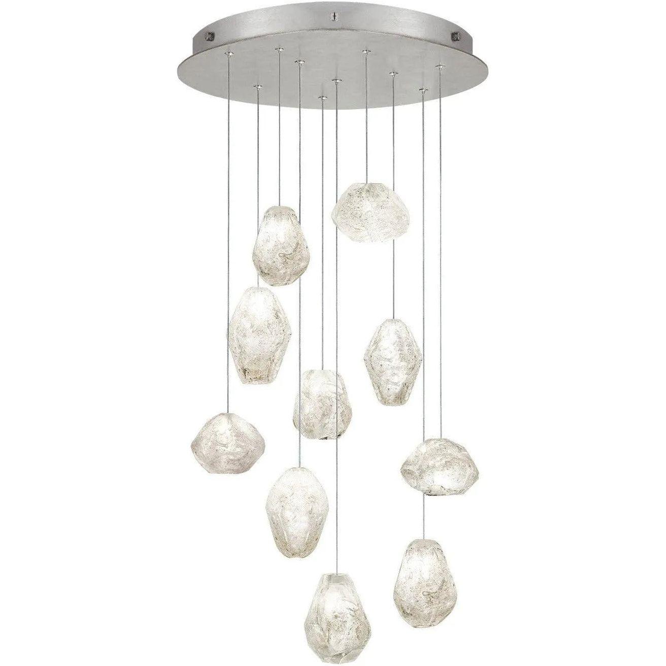 Fine Art Handcrafted Lighting - Natural Inspirations 22-Inch Ten Light Pendant - 863540-13LD - Canada Light Shop