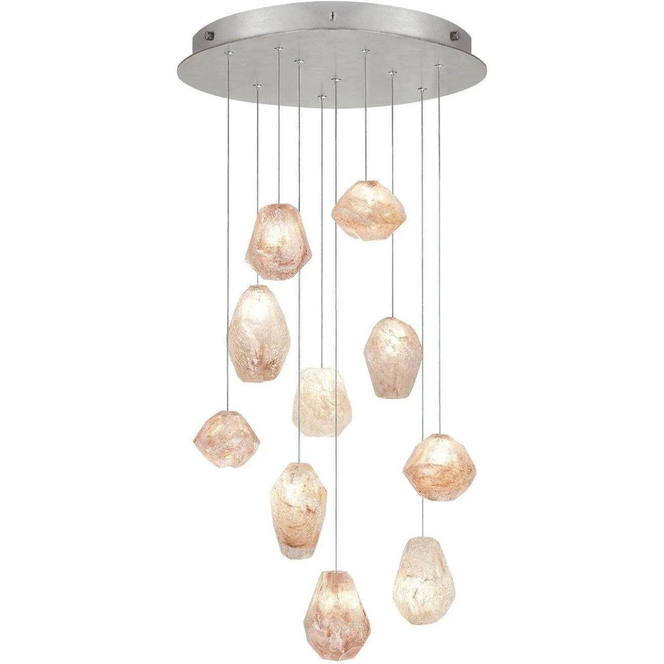 Fine Art Handcrafted Lighting - Natural Inspirations 22-Inch Ten Light Pendant - 863540-14LD - Canada Light Shop