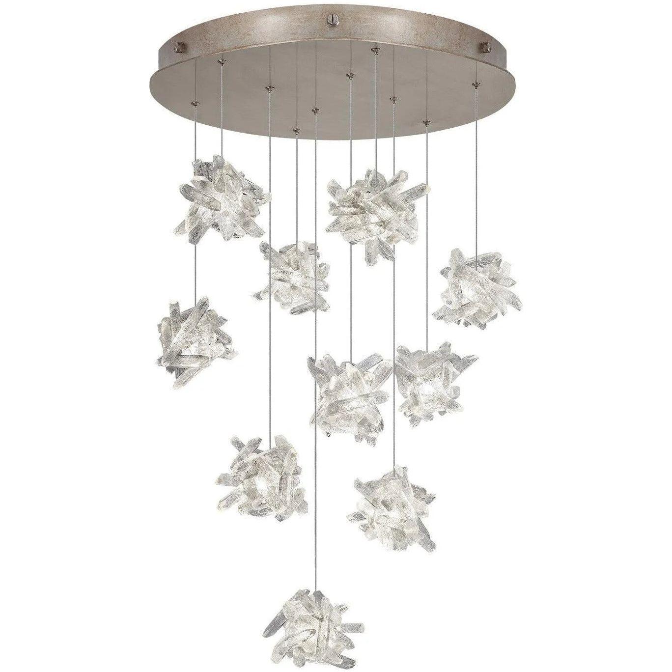 Fine Art Handcrafted Lighting - Natural Inspirations 22-Inch Ten Light Pendant - 863540-202LD - Canada Light Shop
